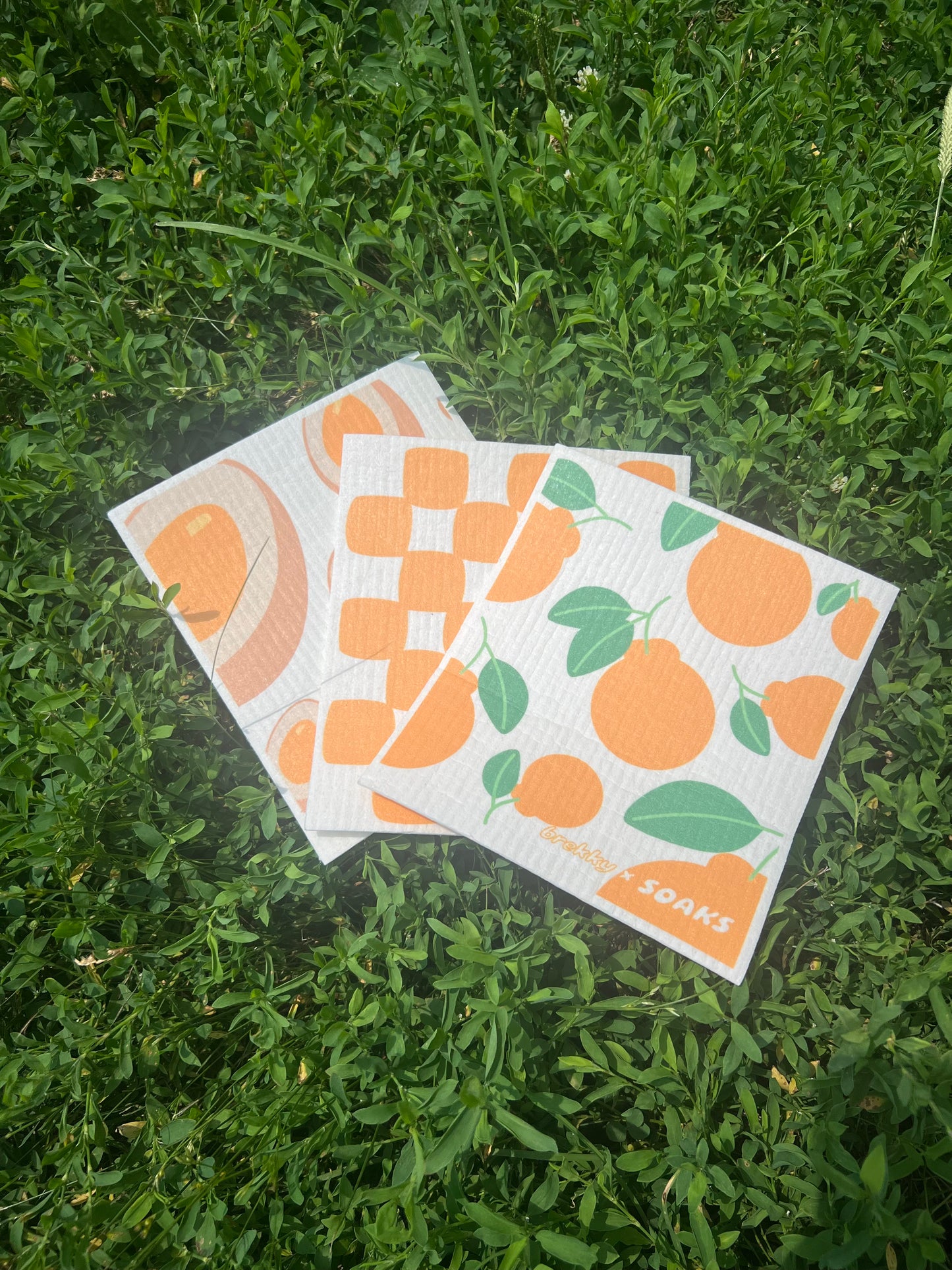 Brekky Peel Pack Swedish Dishcloths - Assorted 3 Pack